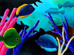 Fish Encounter by Ivey Hayes