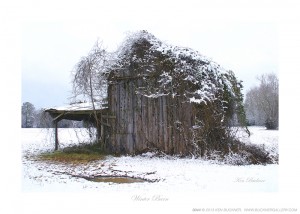 Winter Barn Ken Buckner