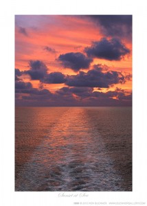 Sunset at Sea Ken Buckner