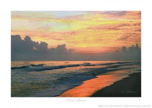 Red Sunset Ken Buckner