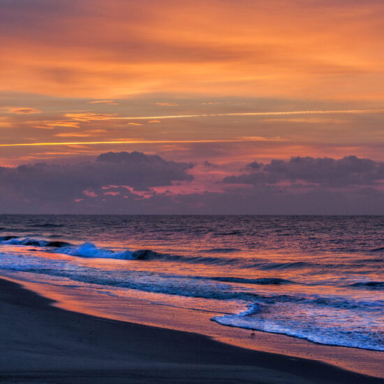 Rainbow Sunset Ocean Isle Beach Photo by Dwayne Schmidt