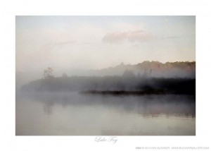 Lake Fog - Photo by Ken Buckner
