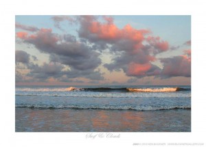 Surf & Clouds - Photo by Ken Buckner