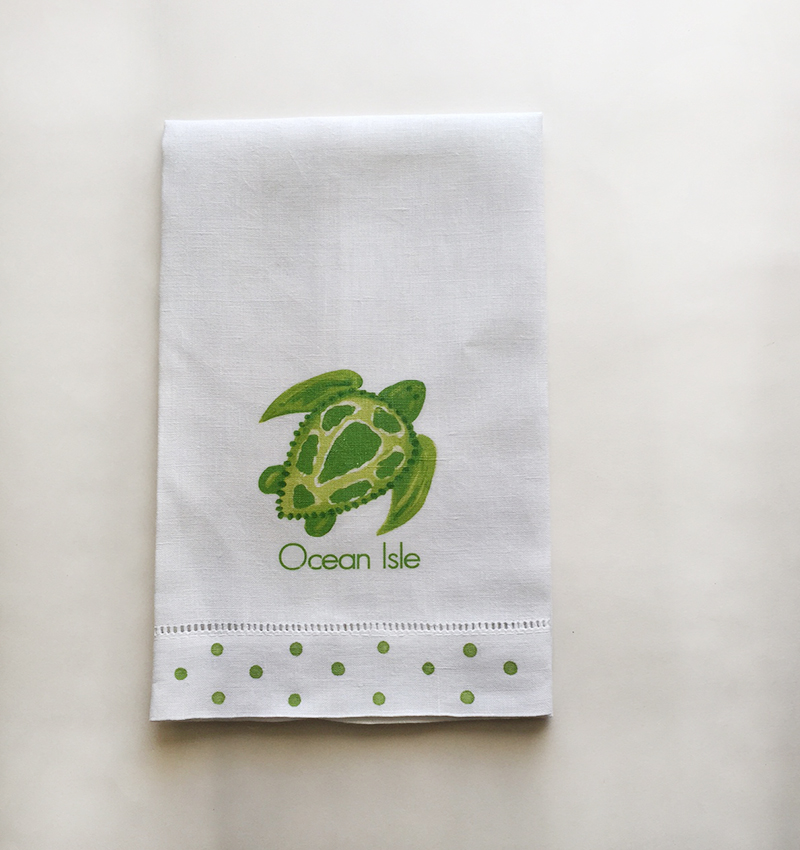 Ocean Isle Beach Linen Towels