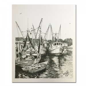 fishing-boats-black-and-white-print-by-keith-white