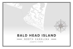 Bald Head Island Map