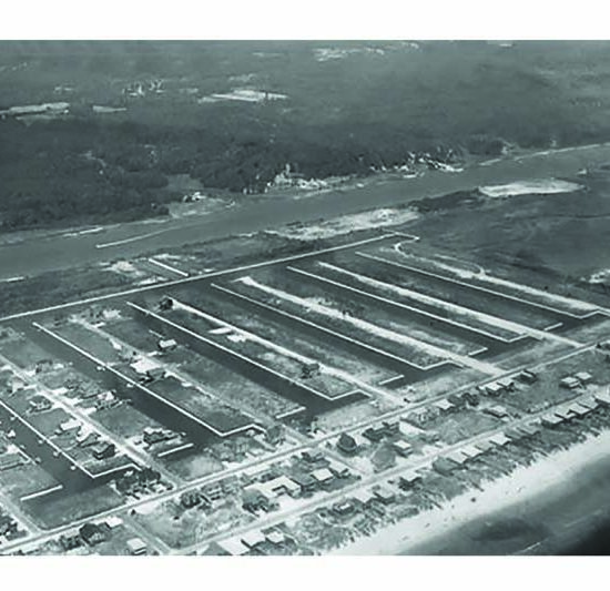 Vintage Ocean Isle - Bird's Eye View Photo Prints: