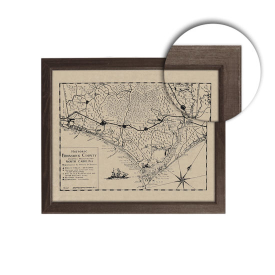 Dark Brown Wood Frame