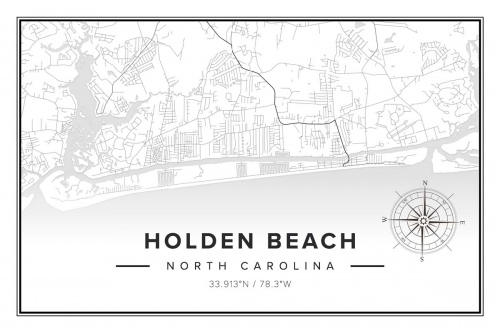 Holden Beach Map