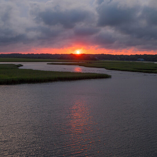 Waterway Sunset Photo by Dwayne Schmidt