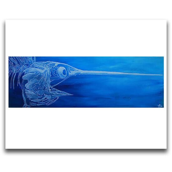 Swordfish Print by Mike Watters