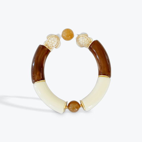 Moments Bracelets Brown and Ivory Sea Turtle