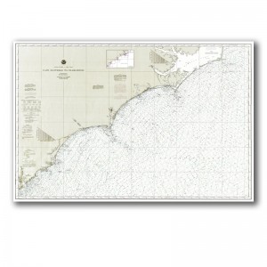 North Carolina Coast Nautical Chart