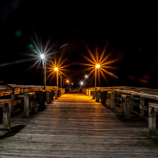 Pier Walk by Dwayne Schmidt