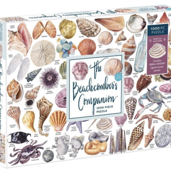 The Beachcomber's Companion 1000 Piece Puzzle with Shaped Pieces