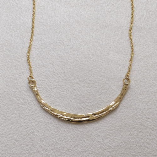The Sleeping Moon Necklace By Sun Vow Jewelry
