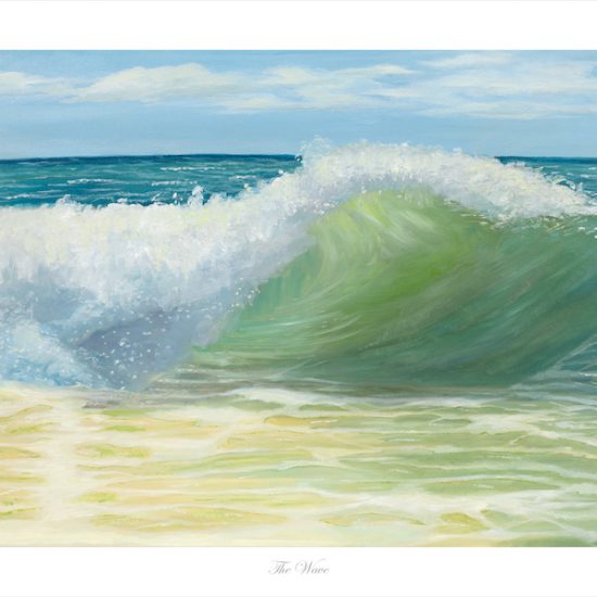 The Wave Giclee Print By Sunset Beach NC Artist Christine Brubaker