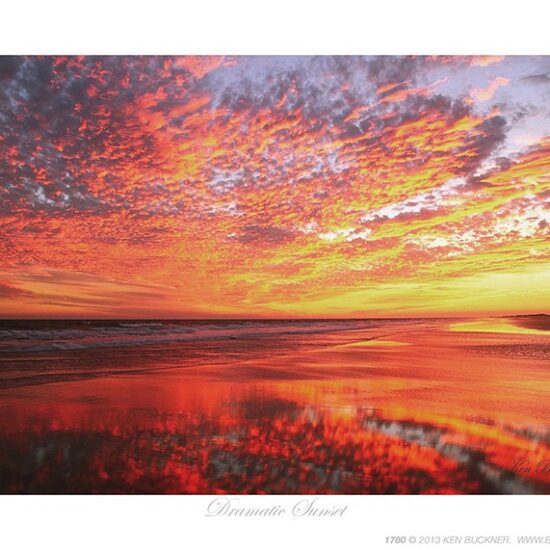 Dramatic Sunset- Photo by Ken Buckner (1780)
