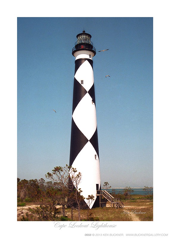 Cape Lookout Lighthouse- Photo by Ken Buckner (0658)