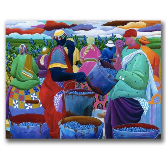 Blueberry Harvest by Ivey Hayes (1343)