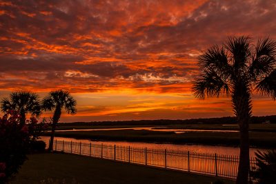 Tropical Skies Ocean Isle Beach Photo by Dwayne Schmidt
