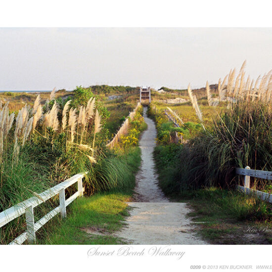 Sunset Beach Walkway- Photo by Ken Buckner (0209)