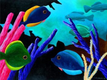 Fish Encounter by Ivey Hayes (1260)