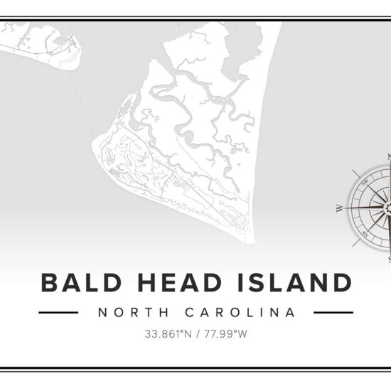 Bald Head Island Map