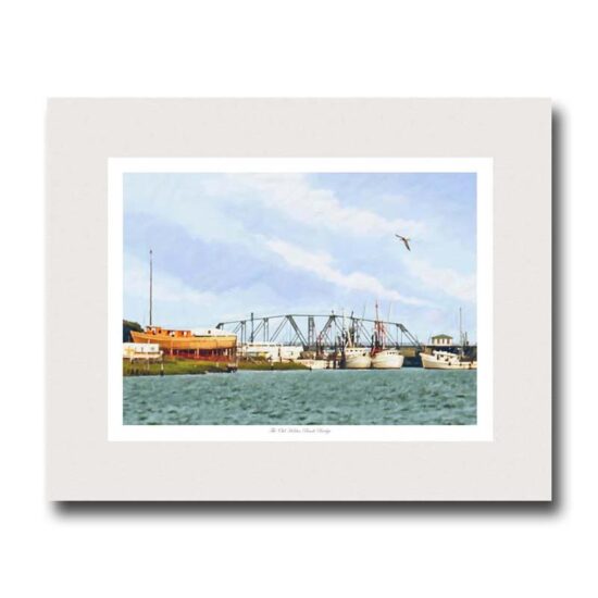 Old Holden Beach Bridge by Miller Pope