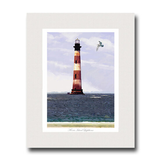 Morris Island Lighthouse by Miller Pope