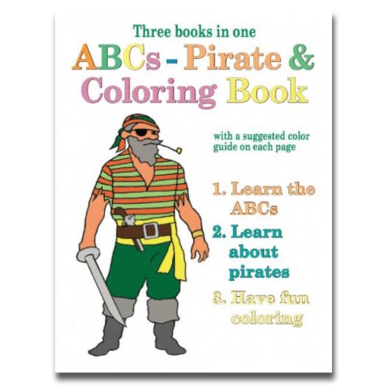ABC's Pirate & Coloring Book by Miller Pope