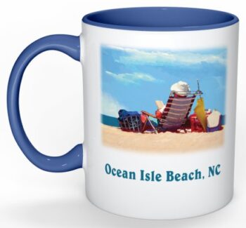 Holding Down the Fort Ocean Isle Beach Mug
