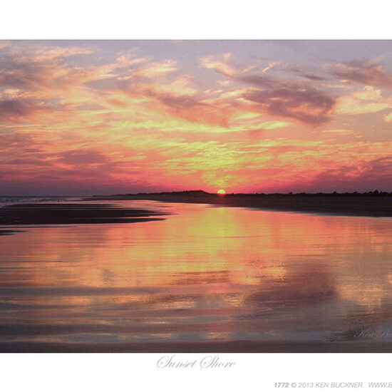 Sunset Shore- Photo by Ken Buckner (1772)