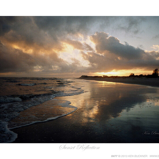 Sunset Reflection- Photo by Ken Buckner (0477)