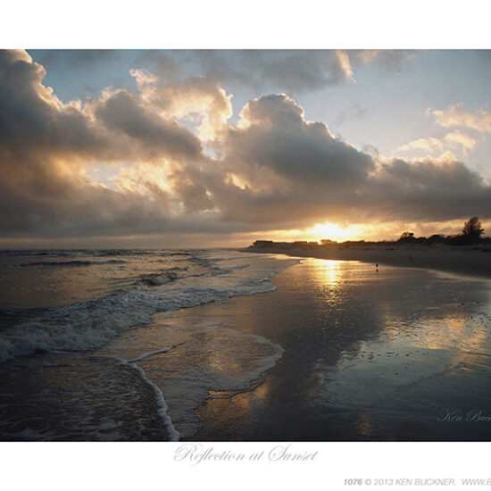 Reflection at Sunset- Photo by Ken Buckner (1076)