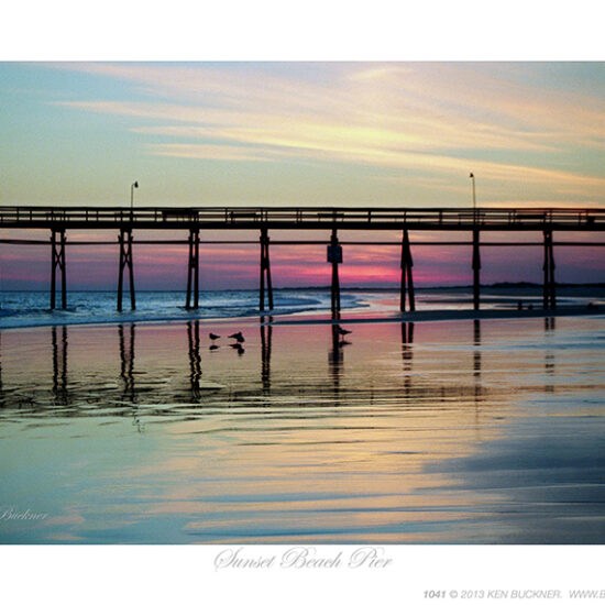 Sunset Beach Pier- Photo by Ken Buckner (1041)