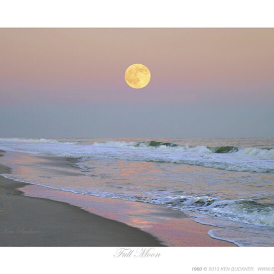 Full Moon- Photo by Ken Buckner (1960)