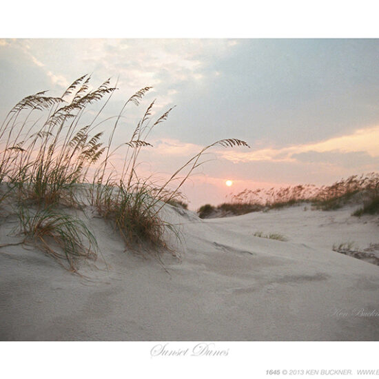 Sunset Dunes- Photo by Ken Buckner (1645)