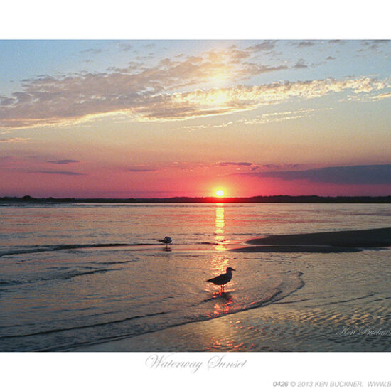 Waterway Sunset- Photo by Ken Buckner (0426)
