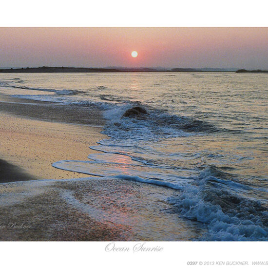 Ocean Sunrise- Photo by Ken Buckner (0397)