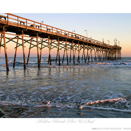 Holden Beach Pier & Surf- Photo by Ken Buckner (1920)