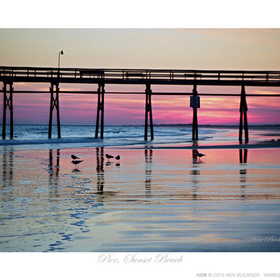 Pier Sunset Beach- Photo by Ken Buckner (1039)